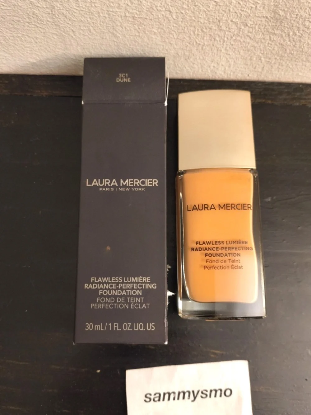 Laura Mercier Flawless Radiance Perfecting Foundation 3C1 Dune 1 Oz